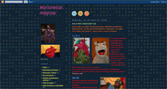 Desktop Screenshot of marionetasviajeras.blogspot.com