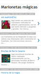 Mobile Screenshot of marionetasviajeras.blogspot.com