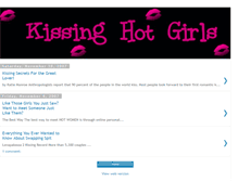 Tablet Screenshot of kissinghotgirls.blogspot.com