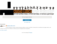 Tablet Screenshot of ciudadludica.blogspot.com