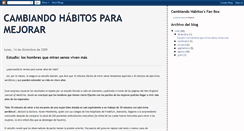 Desktop Screenshot of cambiohabitos.blogspot.com