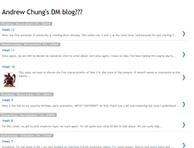 Tablet Screenshot of andrewsdmblog.blogspot.com