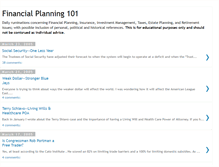 Tablet Screenshot of financialplanning101.blogspot.com