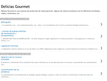 Tablet Screenshot of delicias-gourmet.blogspot.com