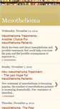Mobile Screenshot of mesotheliomatreat123.blogspot.com