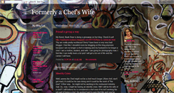Desktop Screenshot of chefswifeintraining.blogspot.com