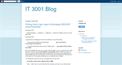 Desktop Screenshot of it3001blog.blogspot.com