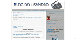 Desktop Screenshot of lisandronogueira.blogspot.com