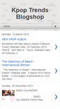 Mobile Screenshot of kpop-trends.blogspot.com