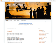 Tablet Screenshot of capoeira-cantigas.blogspot.com