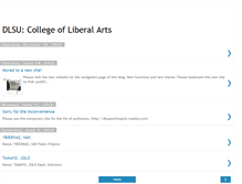 Tablet Screenshot of dlsucla.blogspot.com