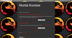 Desktop Screenshot of mortalkombathistoria.blogspot.com