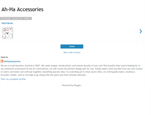 Tablet Screenshot of ahhaaccessories.blogspot.com