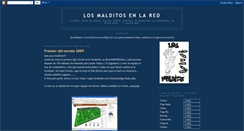 Desktop Screenshot of losmalditosenlared.blogspot.com