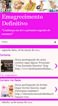 Mobile Screenshot of definitivoemagrecimento.blogspot.com