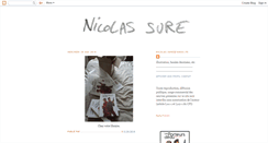 Desktop Screenshot of nicolas-sure.blogspot.com