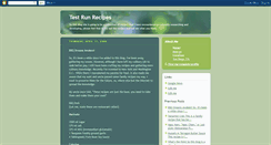Desktop Screenshot of meeh-yo-test-run-recipes.blogspot.com