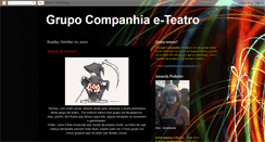 Desktop Screenshot of companhiaeteatro.blogspot.com