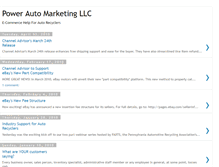 Tablet Screenshot of powerautomarketing.blogspot.com