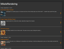 Tablet Screenshot of mikeisrendering.blogspot.com