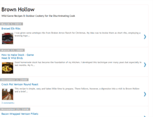 Tablet Screenshot of brownhollow.blogspot.com