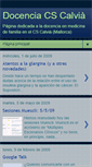 Mobile Screenshot of docenciacalvia.blogspot.com