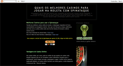 Desktop Screenshot of jogarocasino.blogspot.com