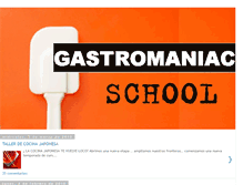 Tablet Screenshot of gastromaniacschool.blogspot.com