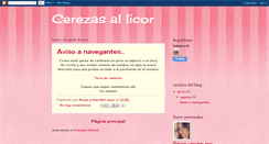 Desktop Screenshot of cerezasallicor.blogspot.com