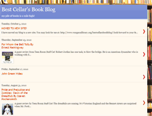 Tablet Screenshot of bestcellarsbookblog.blogspot.com