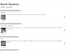 Tablet Screenshot of baxelona.blogspot.com