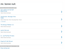 Tablet Screenshot of mrbonnenuit.blogspot.com
