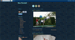Desktop Screenshot of maxrandall.blogspot.com