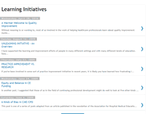 Tablet Screenshot of initiativesinlearning.blogspot.com