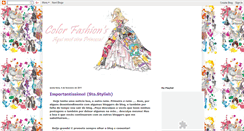Desktop Screenshot of colorfashions.blogspot.com