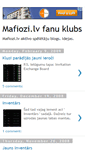 Mobile Screenshot of mafiozi-lv.blogspot.com
