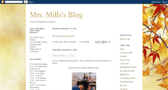 Desktop Screenshot of mrsmillsblog.blogspot.com