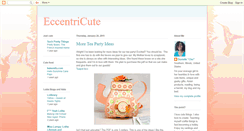 Desktop Screenshot of eccentricute.blogspot.com