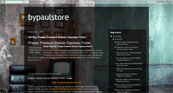 Desktop Screenshot of bypaulstore.blogspot.com