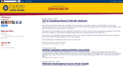 Desktop Screenshot of calexpoharnessracing.blogspot.com