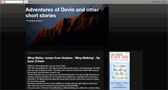 Desktop Screenshot of devingraham.blogspot.com
