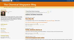 Desktop Screenshot of chemicalblogspace.blogspot.com