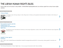 Tablet Screenshot of libyanhumanrights.blogspot.com