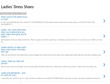 Tablet Screenshot of 3ladies-dress-shoes.blogspot.com