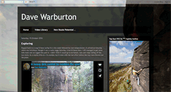 Desktop Screenshot of davidwarburton-climbing.blogspot.com