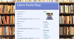 Desktop Screenshot of lafeenfamily.blogspot.com