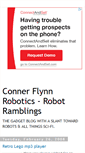 Mobile Screenshot of connerflynnrobotics.blogspot.com