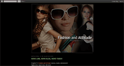 Desktop Screenshot of fashionandattitude.blogspot.com