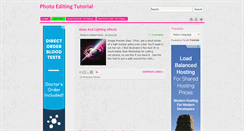Desktop Screenshot of pix-editing-tutorial.blogspot.com