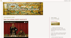 Desktop Screenshot of europakelloskozepen.blogspot.com